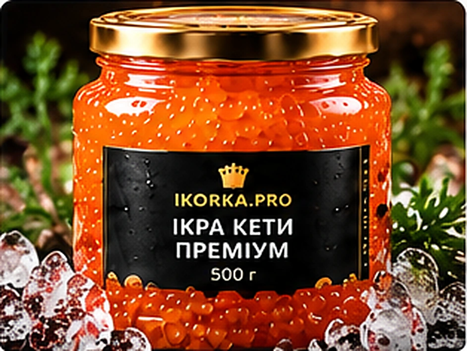 Ікра кети Преміум — 500 г
